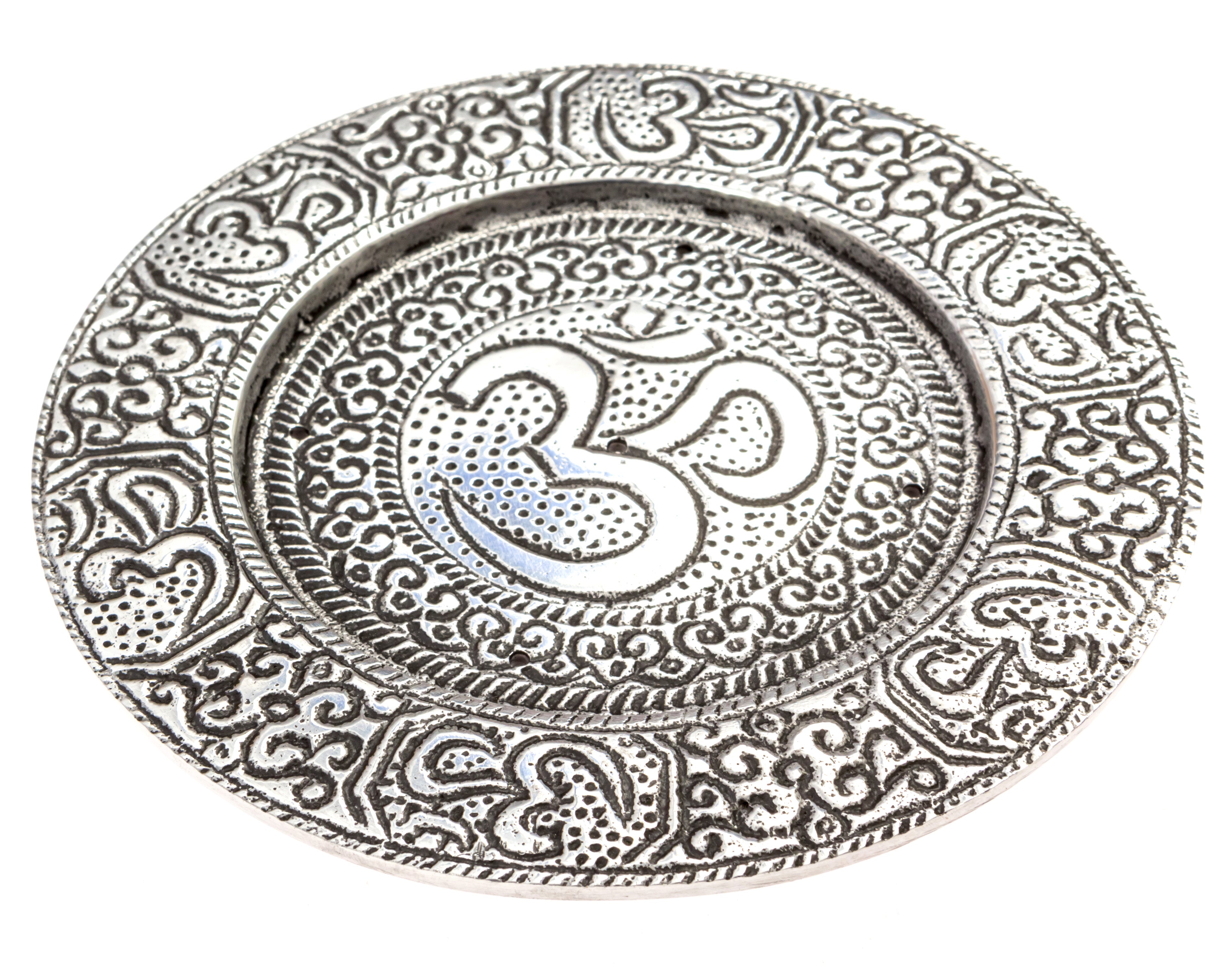 Om Incense Plate