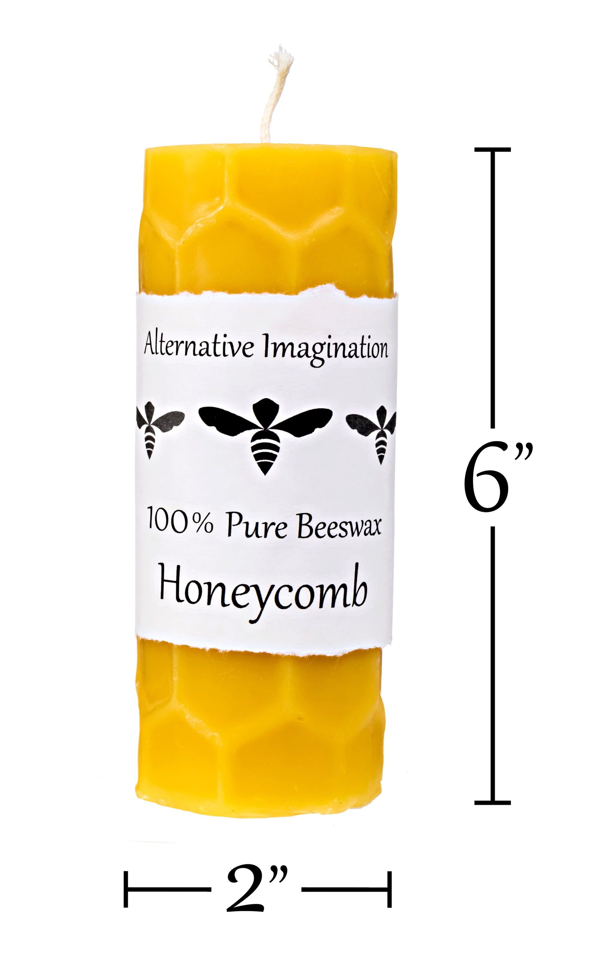 Honeycomb Beeswax Candle