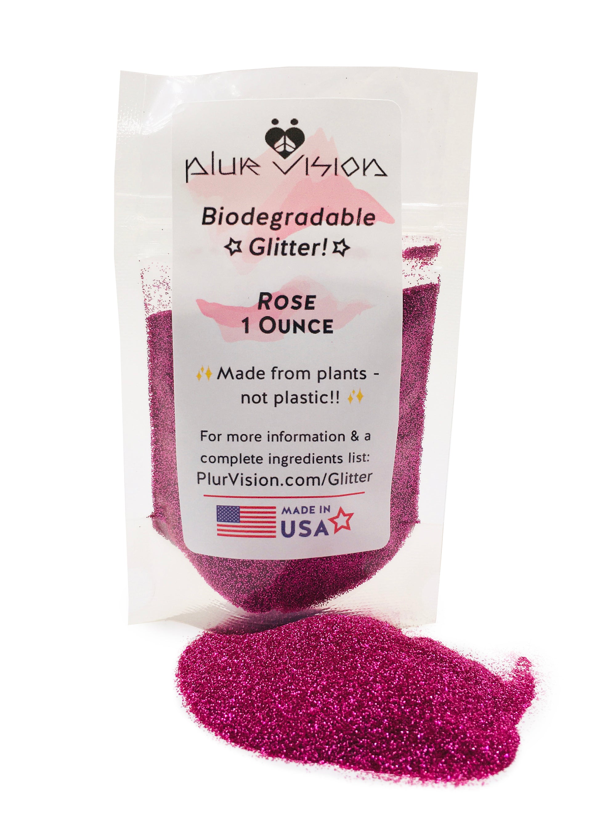 ✨ Rose Biodegradable Glitter! ✨