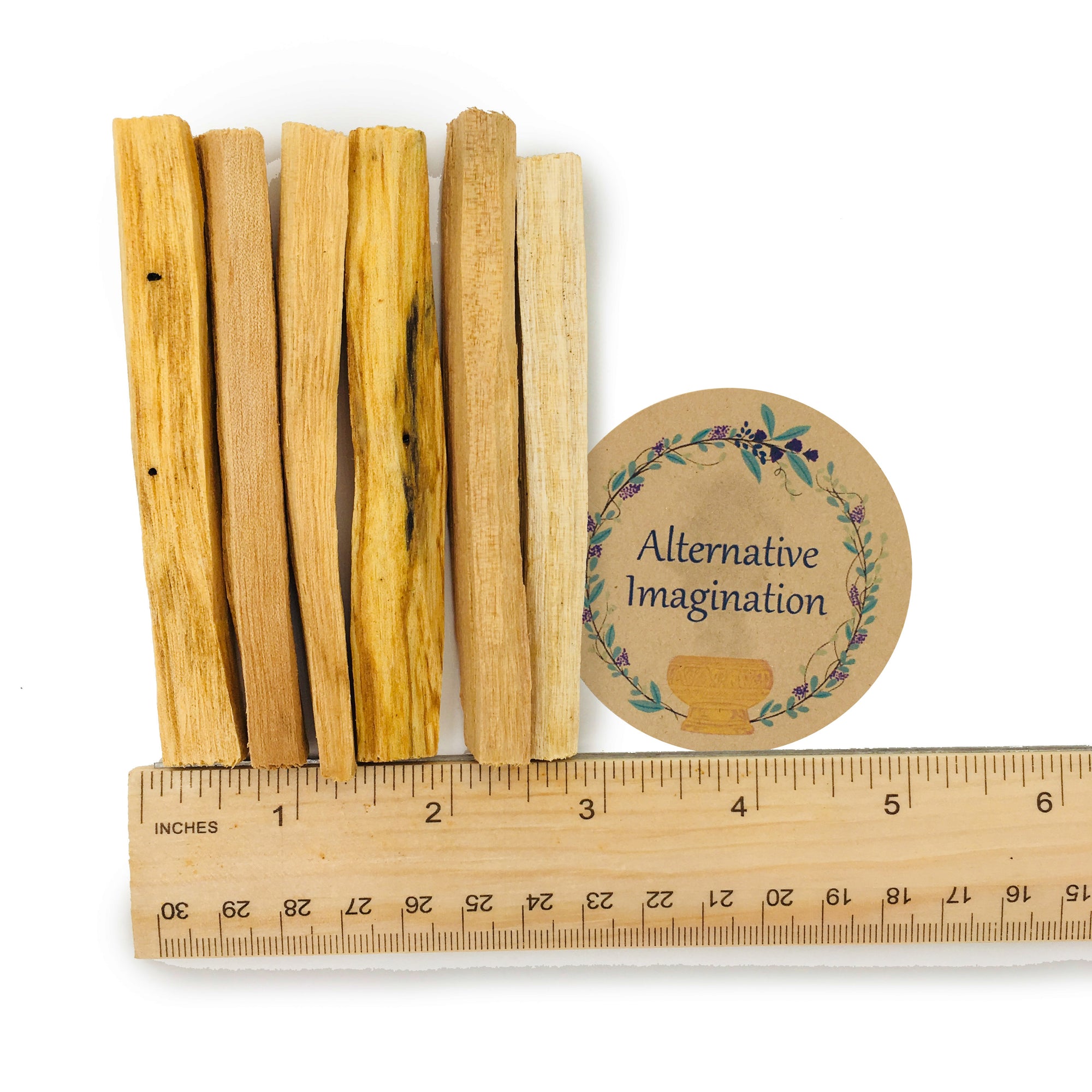 Palo Santo, Holy Wood Incense Sticks (Pack of 6, 12, or 20)