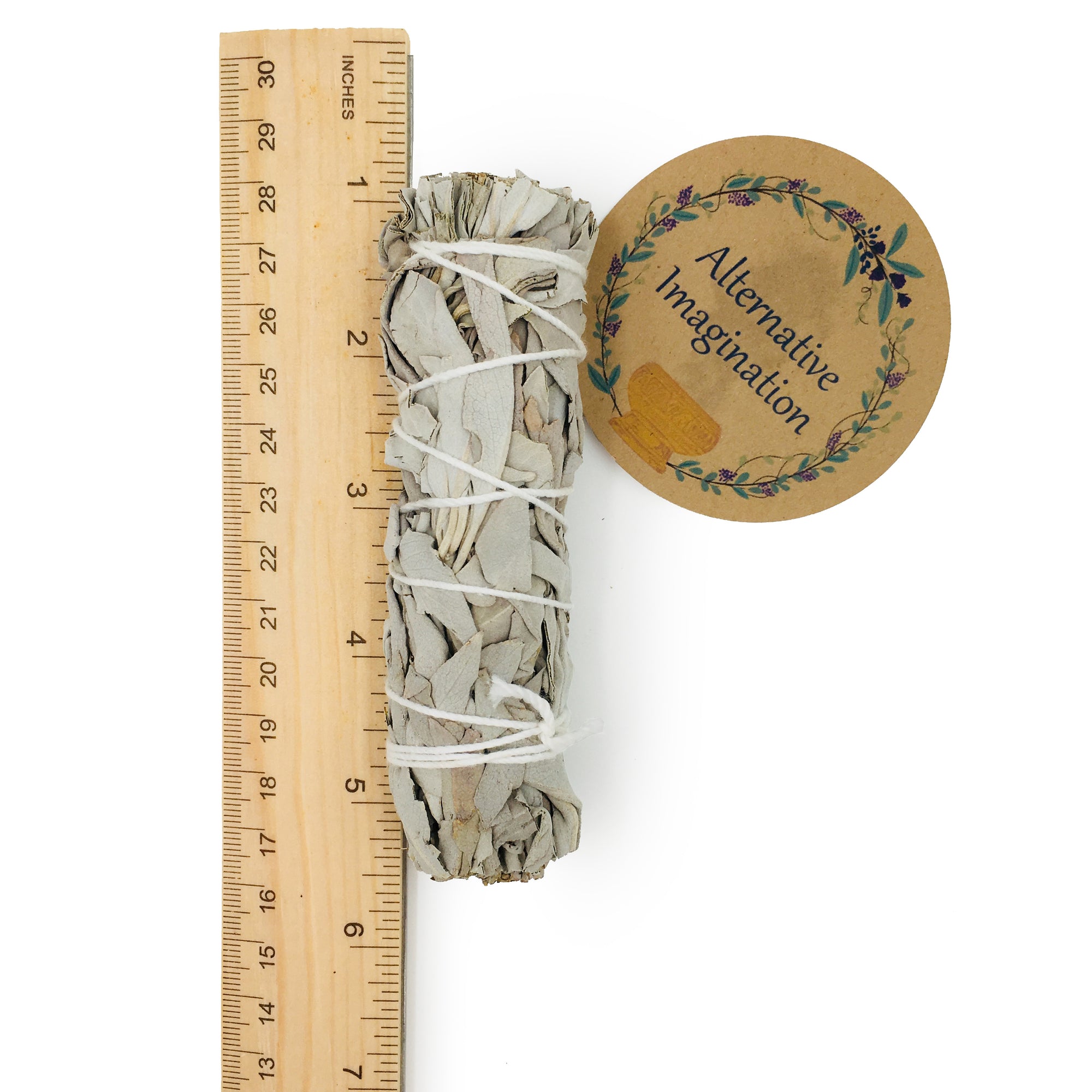 Premium California White Sage 4 Inch Smudge Sticks - 3 Pack For Home Cleansing, Fragrance, Meditation, Smudging Rituals. Packaged with Care in the USA