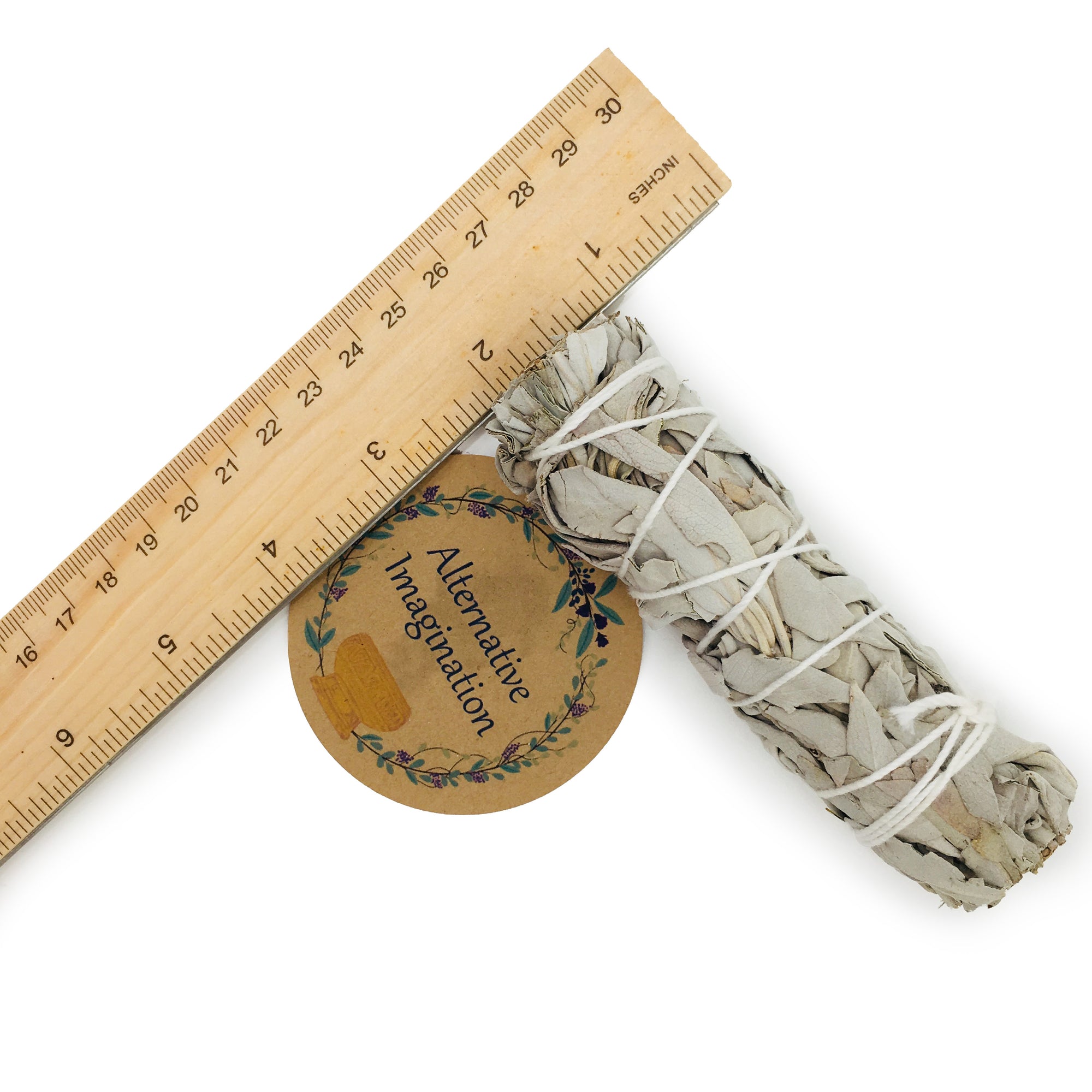 Premium California White Sage 4 Inch Smudge Sticks - 3 Pack For Home Cleansing, Fragrance, Meditation, Smudging Rituals. Packaged with Care in the USA