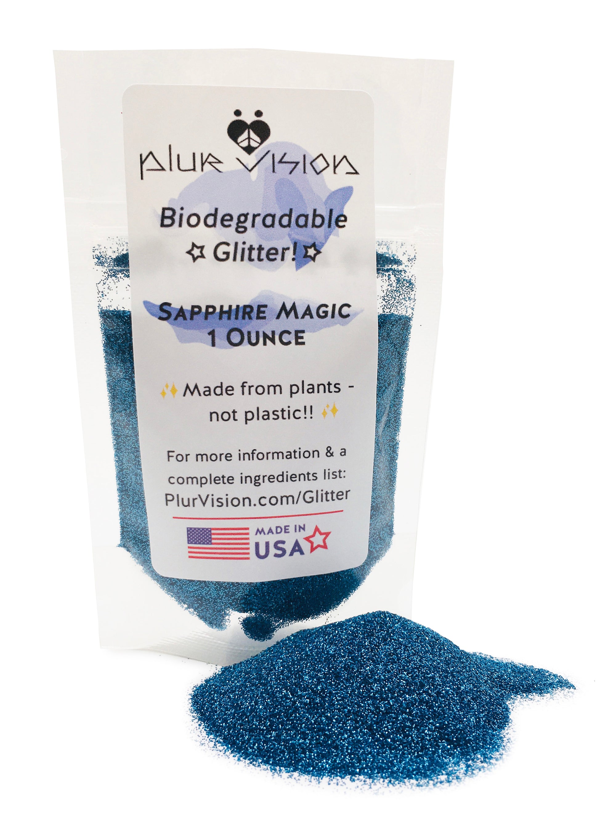 ✨ Sapphire Magic Biodegradable Glitter! ✨