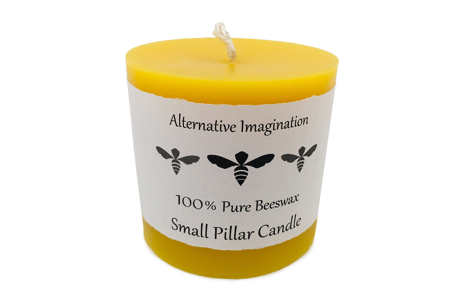 100% Premium Beeswax Pillar Candles