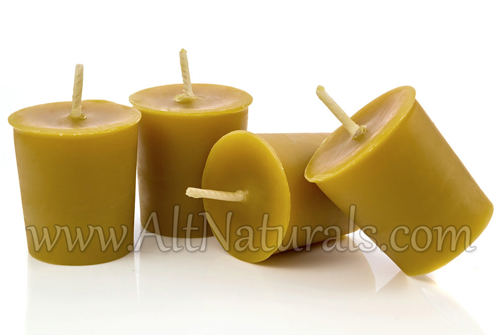 100% Premium Beeswax Candle Votives