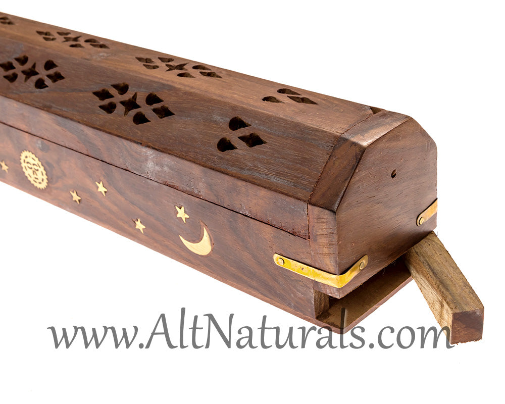 Handcrafted Coffin Incense Burners