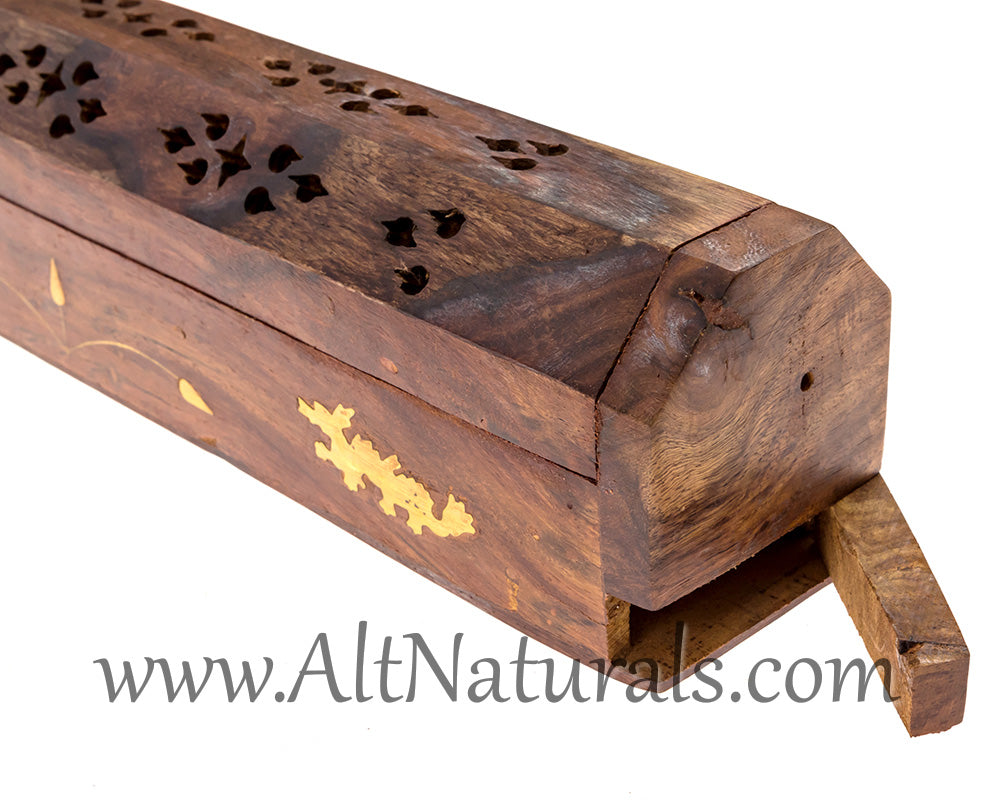 Handcrafted Coffin Incense Burners