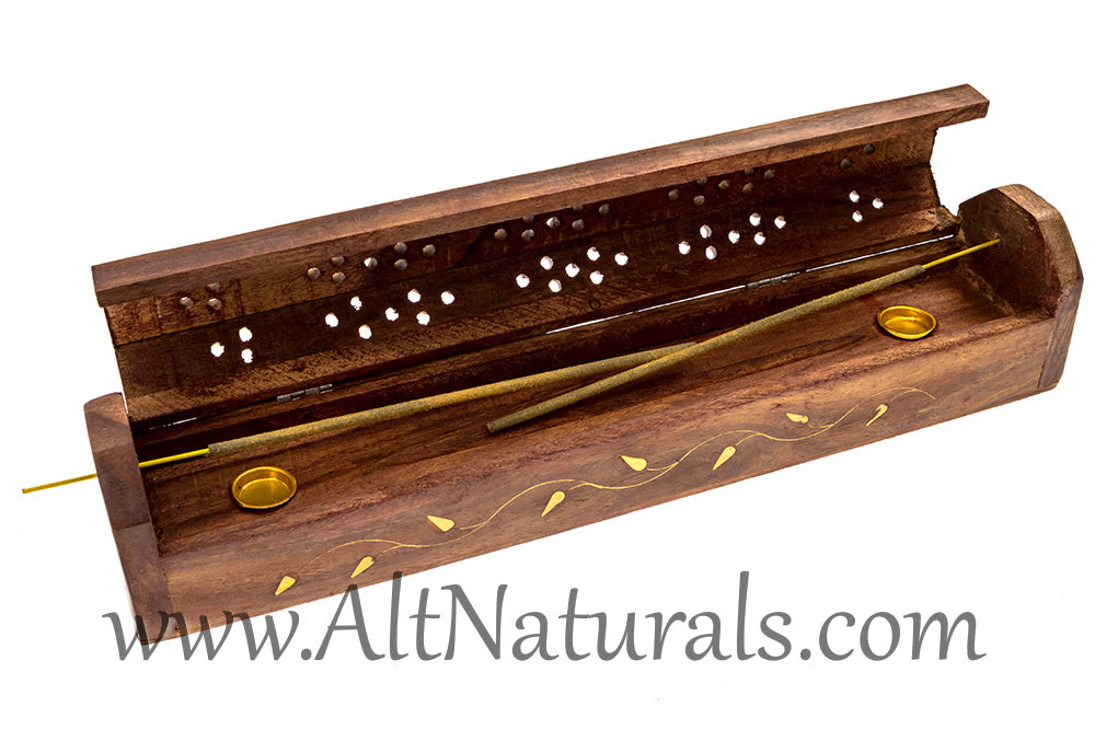 Handcrafted Coffin Incense Burners