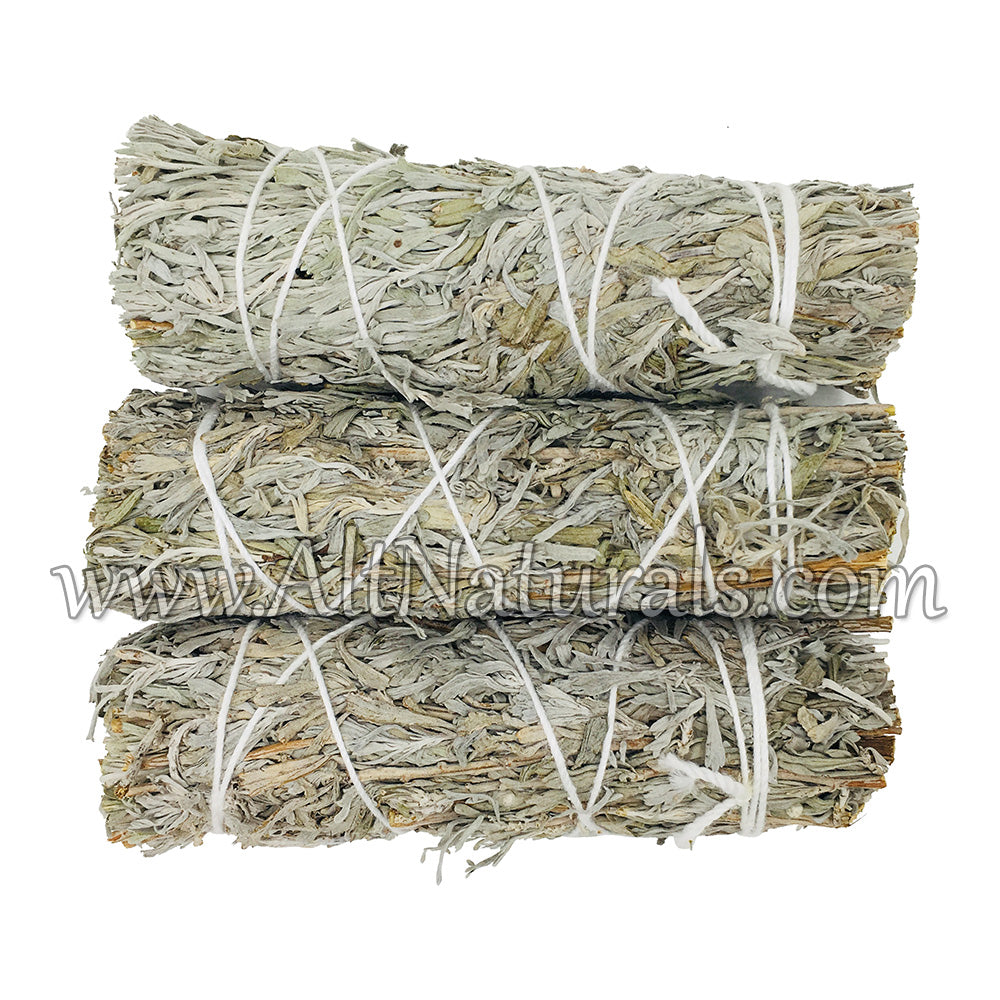 Blue Sage Smudge Sticks (Pack of 3)