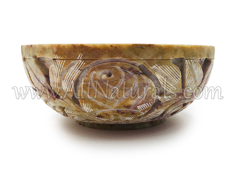 Soapstone Scrying and Smudge Bowl