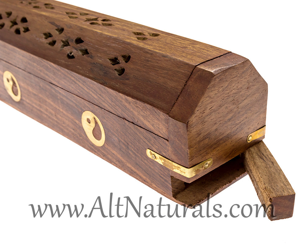 Handcrafted Coffin Incense Burners