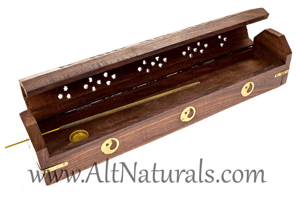 Handcrafted Coffin Incense Burners